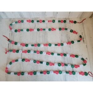Unique vintage candy garland pieces hanging Xmas home decor set